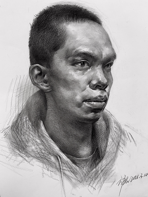　　素描